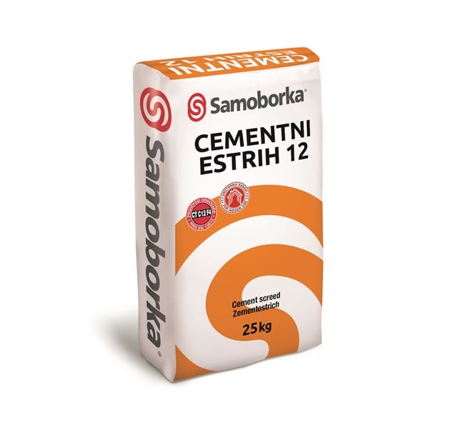CEMENTNI ESTRIH 12 - Cementni mort za izradu glazura