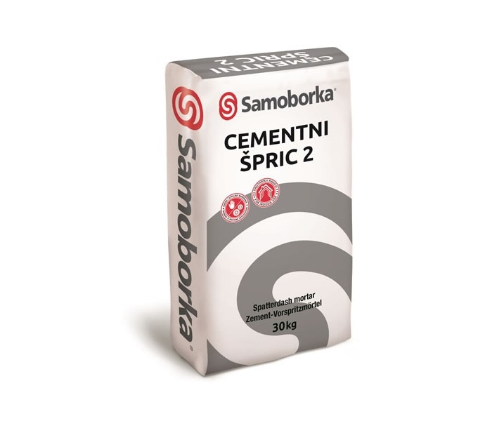 CEMENTNI ŠPRIC 2 - Vezivni sloj između zida i podložne žbuke