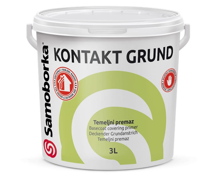 KONTAKT GRUND - Temeljni premaz za impregnaciju i hrapavljenje slabo upojnih podloga