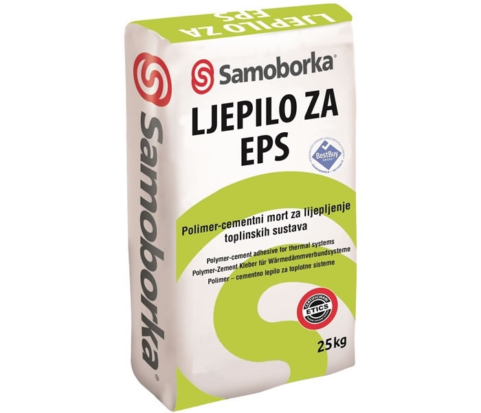 LJEPILO ZA EPS - namijenjeno za lijepljenje toplinsko izolacijskih polistiren ploča