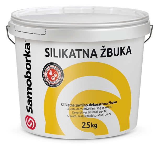 SILIKATNA ŽBUKA Z - Silikatna fasadna žbuka zaribane (rižaste) teksture