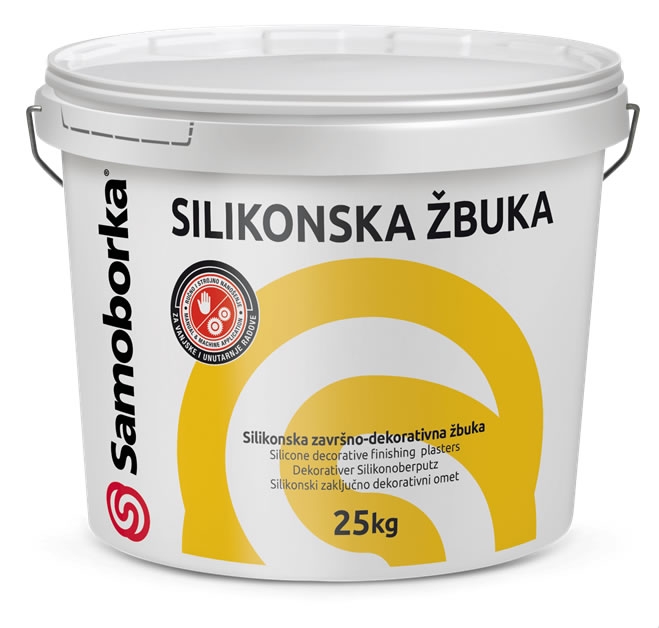 SILIKONSKA ŽBUKA Z - Silikonska fasadna žbuka zaribane (rižaste) teksture