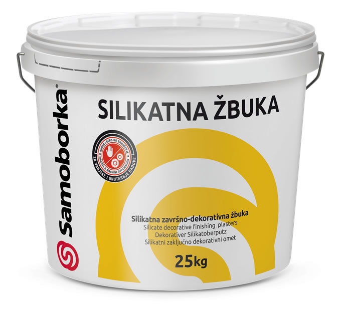SILIKATNA ŽBUKA R - Silikatna žbuka ribane teksture