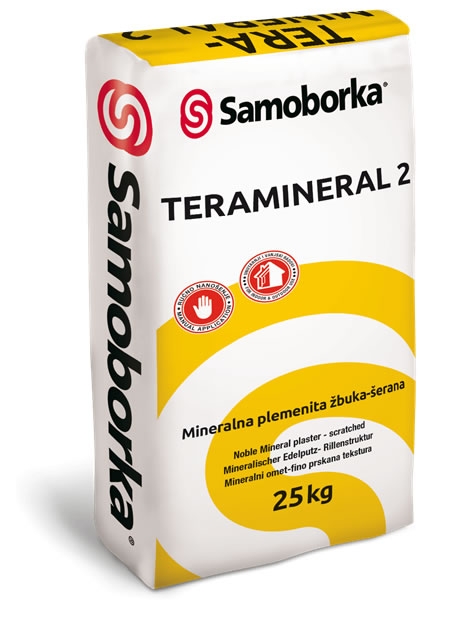 TERAMINERAL 2 - Mineralna žbuka fine šerane teksture