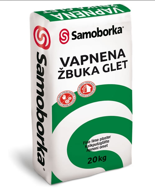 VAPNENA ŽBUKA GLET - Vapnena žbuka fina