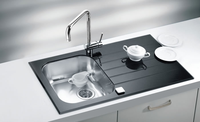 Alveus kuhinjski sudoper GLASSIX 10