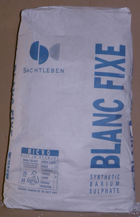 BLANC FIXE - sintetski barijevi sulfati