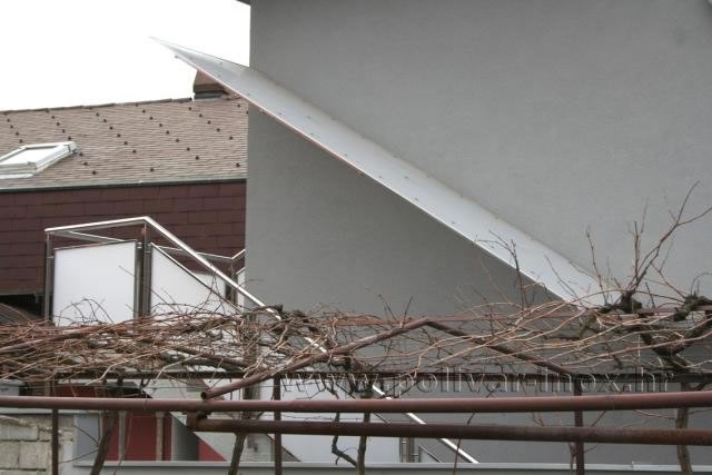 Inox nadstrešnica stepeništa (tenda)