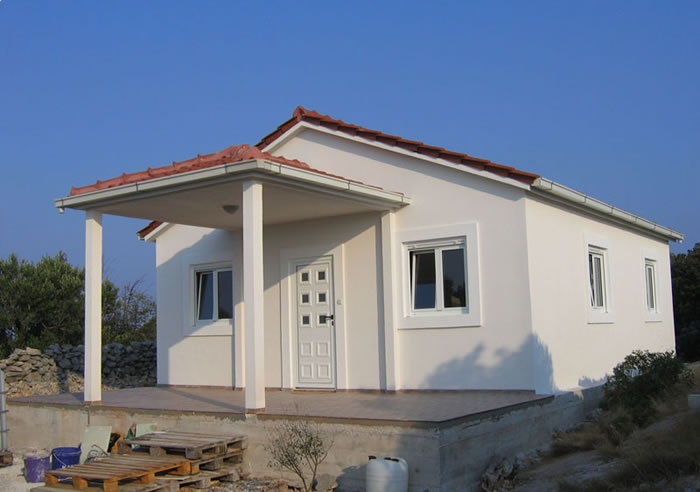 Montažna kuća za stanovanje - prizemna - TIP 5