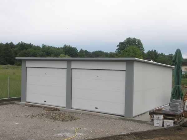 Montažna garaža 42 m² (7 x 6 m)
