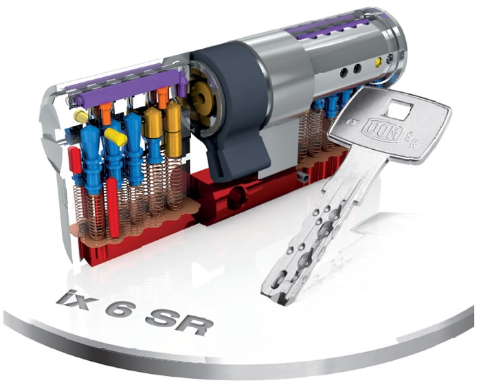 Sigurnosni cilindar DOM ix 6 SR