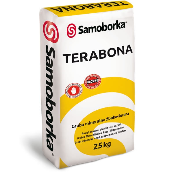 TERABONA – mineralna plemenita završna žbuka grube šerane teksture