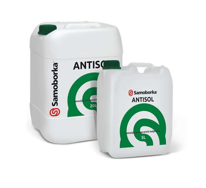 ANTISOL – sredstvo za zaštitu zida od isoljavanja