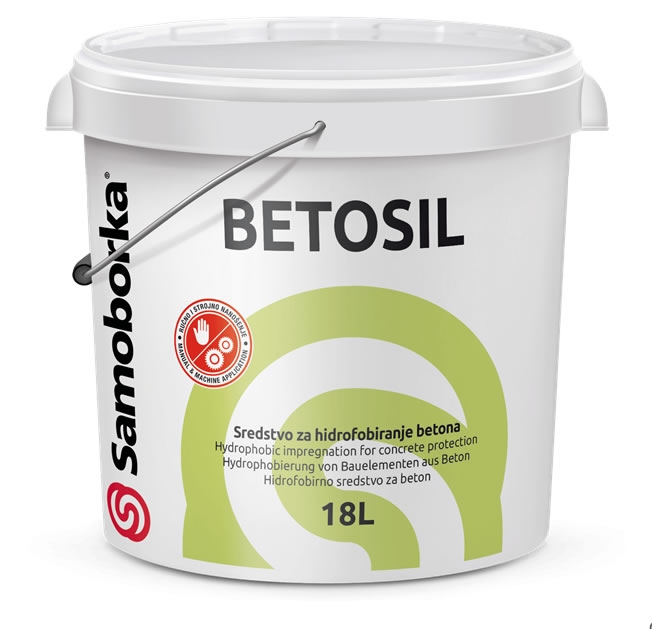 BETOSIL - sredstvo za zaštitu i hidrofobiranje betona