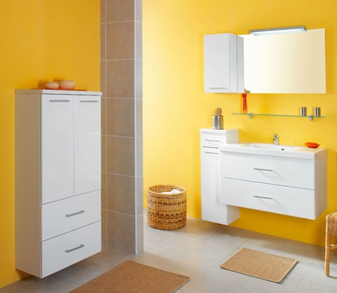Kupaonski namještaj Gorenje - linija QUADRA