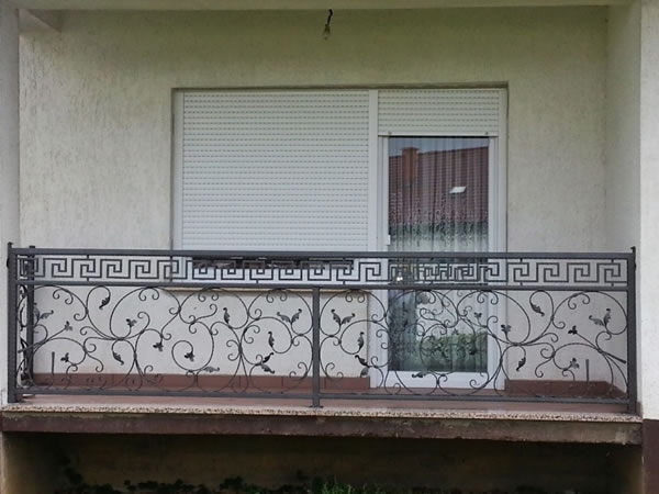 Balkonska kovana ograda Metalkov