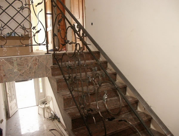 Kovana unutarnja stubišna ograda Metalkov