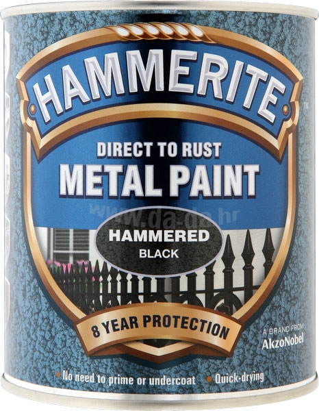 HAMMERITE - Boja za metal za primjenu direktno na hrđu