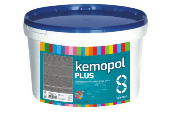 KEMOPOL PLUS - Visoko pokrivna unutarnja boja za zid
