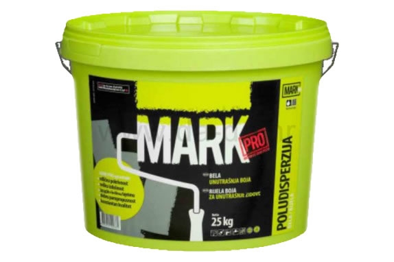 MARK PRO - Bijela boja za unutarnje radove