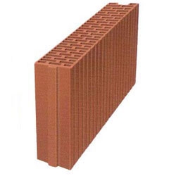 Blok opeka za zidanje pregradnih zidova (48x9,5x19 cm, 48x9,5x23,8 cm i 48x11,5x19 cm)