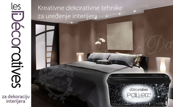Kreativne tehnike Les Decoratives - Dizajnerski premazi i boje za dekoraciju interijera