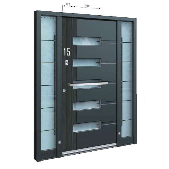 1415 AAE INOTHERM Aluminijska ulazna vrata