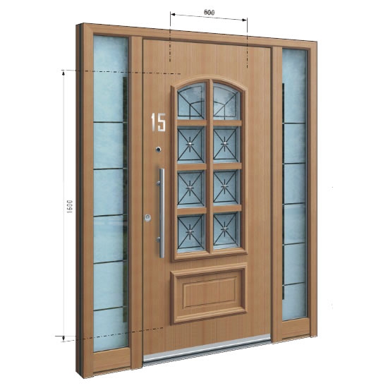 1041 ATE INOTHERM Aluminijska ulazna vrata