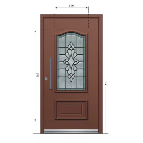 1320 ATE INOTHERM Aluminijska ulazna vrata