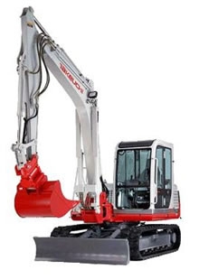 Mini rovokopač TAKEUCHI