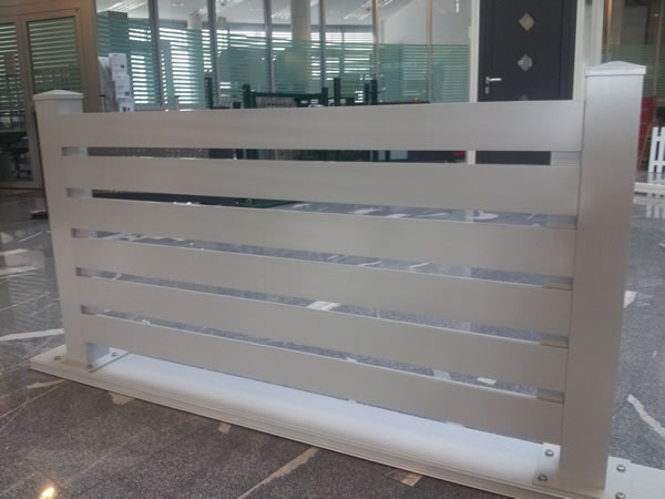 Aluminijska prečno profilna ograda RAVENA