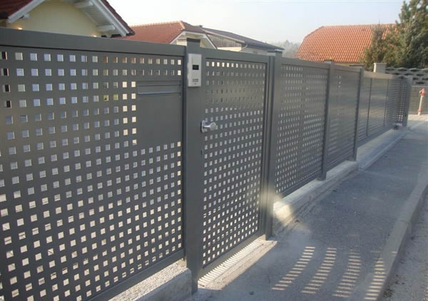 Aluminijska limena ograda PERINA