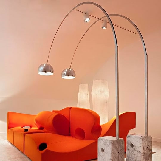 Dekorativna podna lampa ARCO