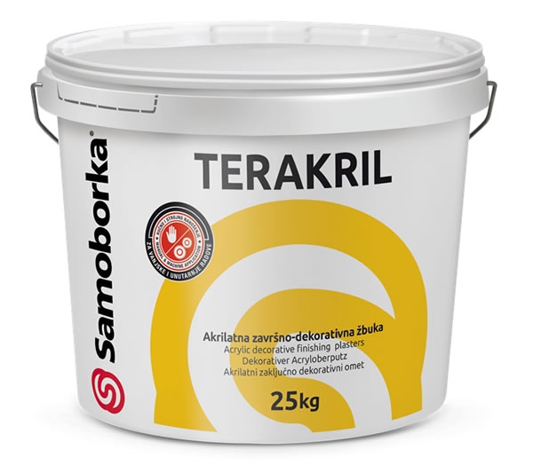 Akrilatna završno dekorativna žbuka valjane teksture TERAKRIL VA