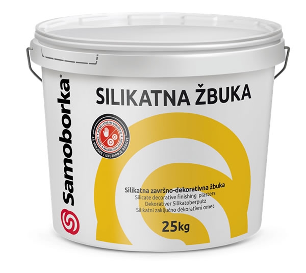 Silikatna završno dekorativna žbuka prskane teksture SILIKATNA ŽBUKA Š