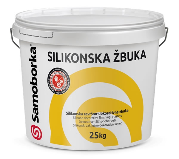 Silikonska završno dekorativna žbuka prskane teksture SILIKONSKA ŽBUKA Š
