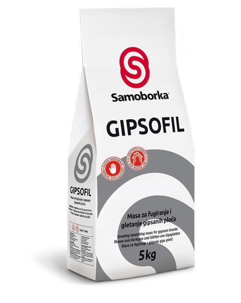 Gipsana masa za fugiranje GK ploča GIPSOFIL