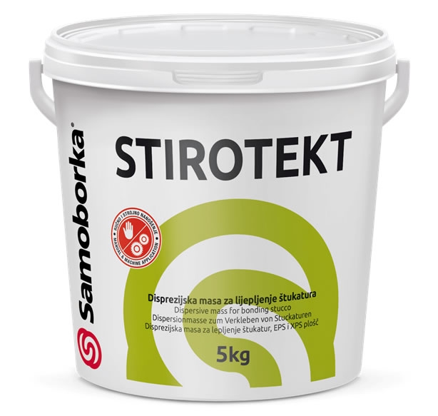 Disperzijska masa za lijepljenje EPS i XPS štukatura STIROTEKT