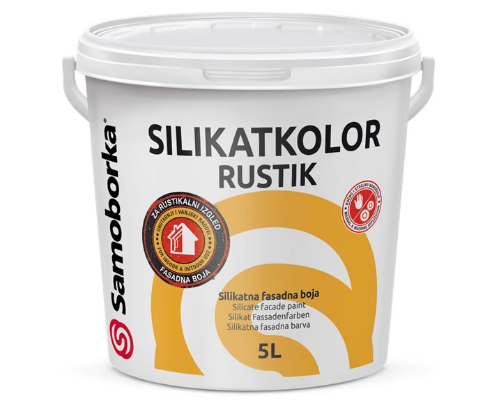 SILIKATKOLOR RUSTIK - silikatna strukturna fasadna boja