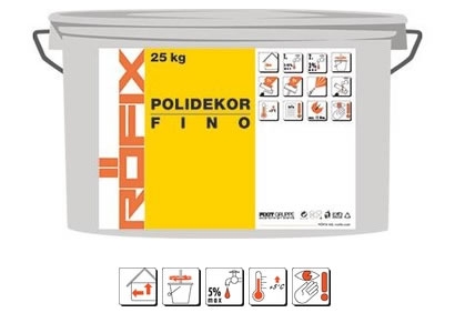 RÖFIX POLIDEKOR FINO - Fina pastozna vapnena glet masa