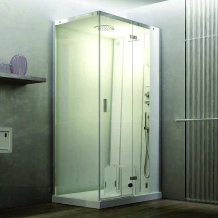 Originalna Jacuzzi® multifunkcionalna tuš kabina s pokrovom CLOUD 120
