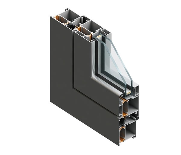 Aluminijski profili za prozore i vrata TERMO 50