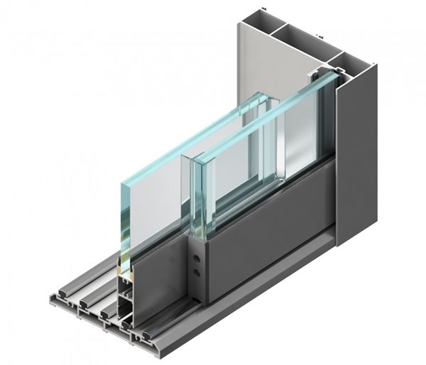 Aluminijski profili za fasade FR-18