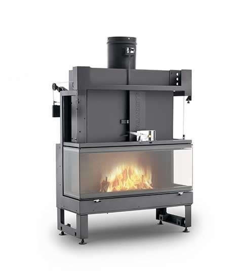Ložište za kamin ECOMONOBLOCCO 16:9 3D