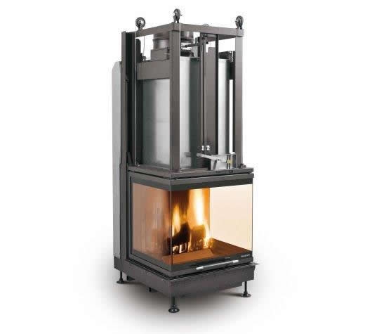 Ložište za kamin ECOMONOBLOCCO 66 3D ŠAMOT