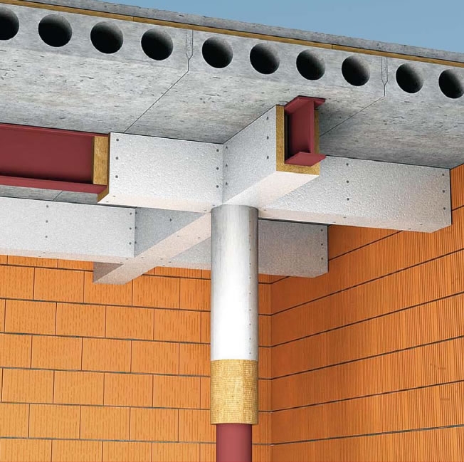 CONLIT Steel Protect Board - visoko komprimirane ploče od kamene vune impregnirane specijalnim smolama za vrhunsku zaštitu od požara