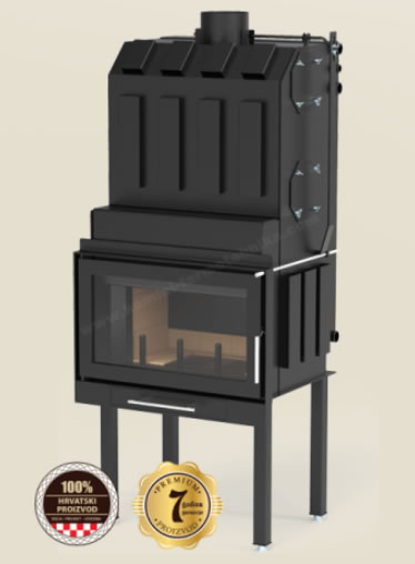 Kamin - grijanje toplim zrakom EMA AIR