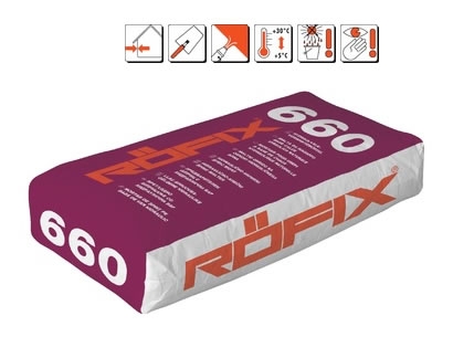 RÖFIX 660 Cementno-vapnena gruba podložna žbuka