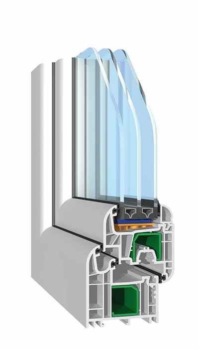 PVC prozorski profil SALAMANDER 3D