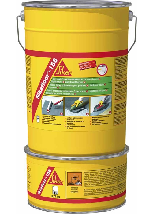 Sikafloor®-156 - bezbojni niskoviskozni temeljni epoksidni premaz i vezivno sredstvo, bez otapala